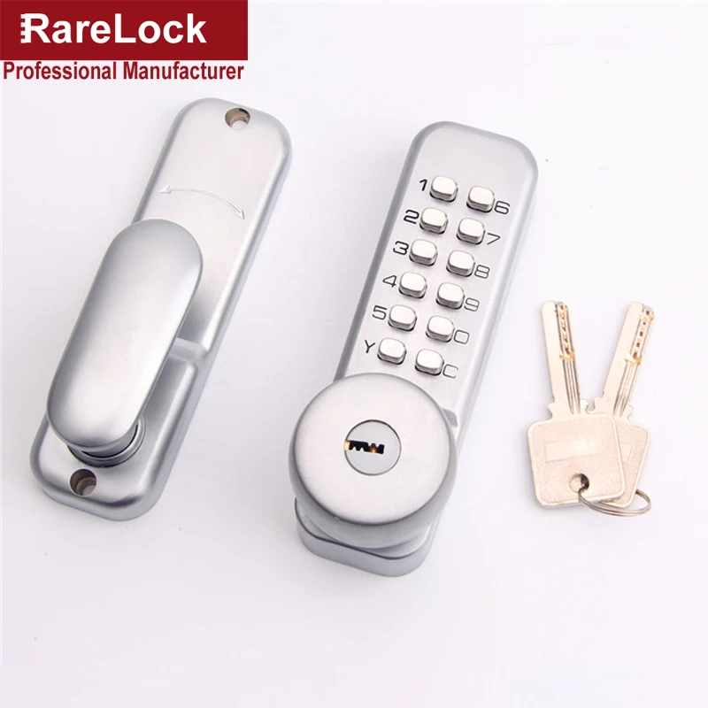 Замок дверной комбинированный с ключами для офиса гостиницы зданий школы|lock with