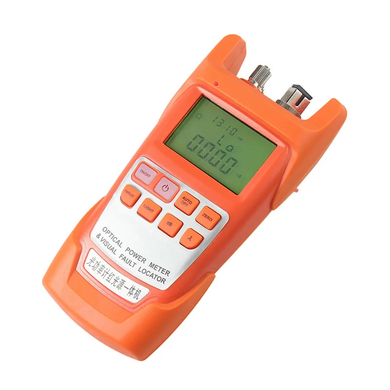 OUTEST DXP-50D Fiber Optical Power Meter -70 -10dbm Visual Fault Locator 10km Fiber Optical Cable Tester Pen 10MW