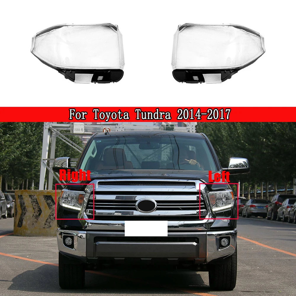 

Чехол для передней фары автомобиля Toyota Tundra 2014-2017, чехол для передней фары, чехол для автомобильного абажура, крышка для объектива фары