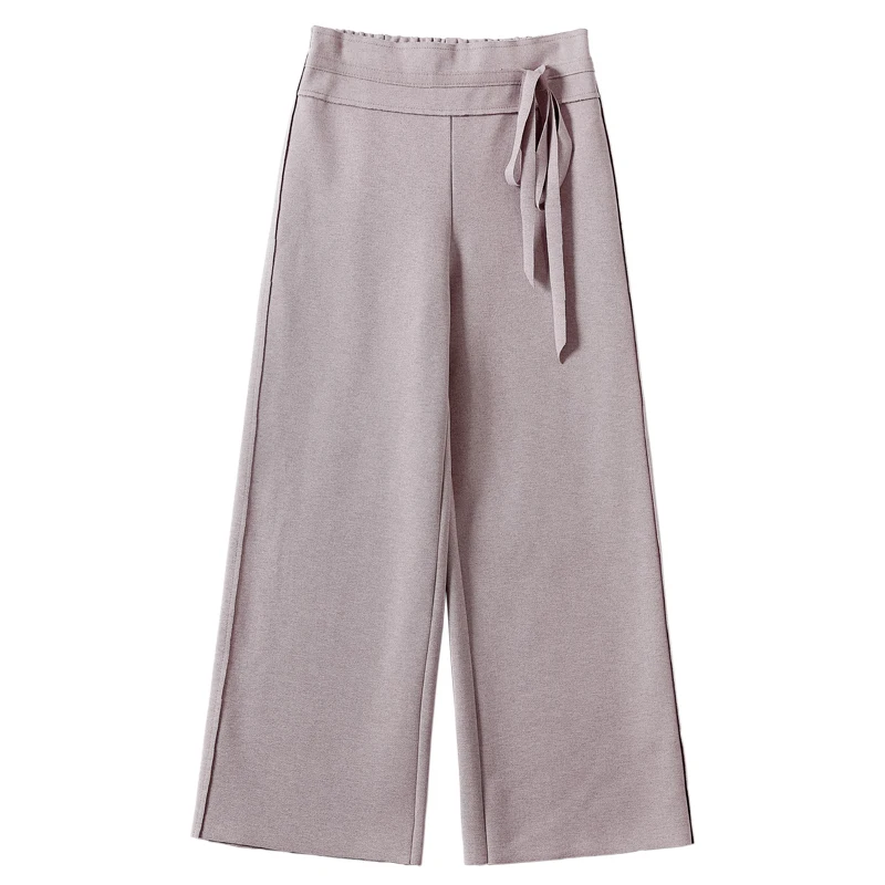 Шерстяные брюки женские штаны осень-зима широкие брюки верхняя одежда брюки