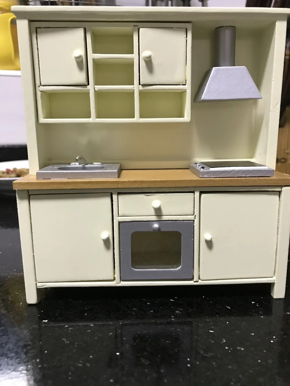 G07-X149 детская игрушка в подарок 1:12 кукольный домик мини мебель миниатюрная кукла аксессуары один шкаф Прилавок 1 шт