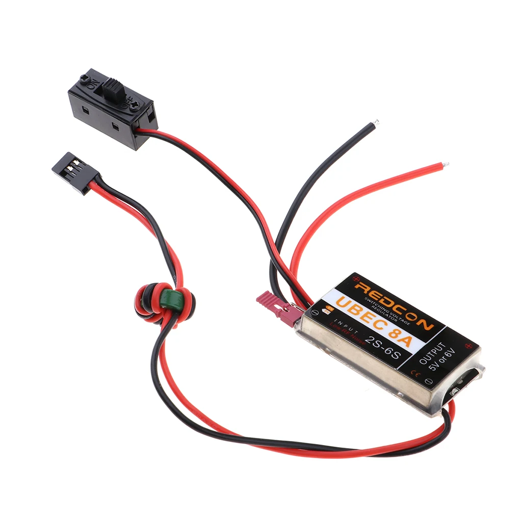

8A Large Current BEC 2-6S Battery 40mA for RC Helicopter Accesssory