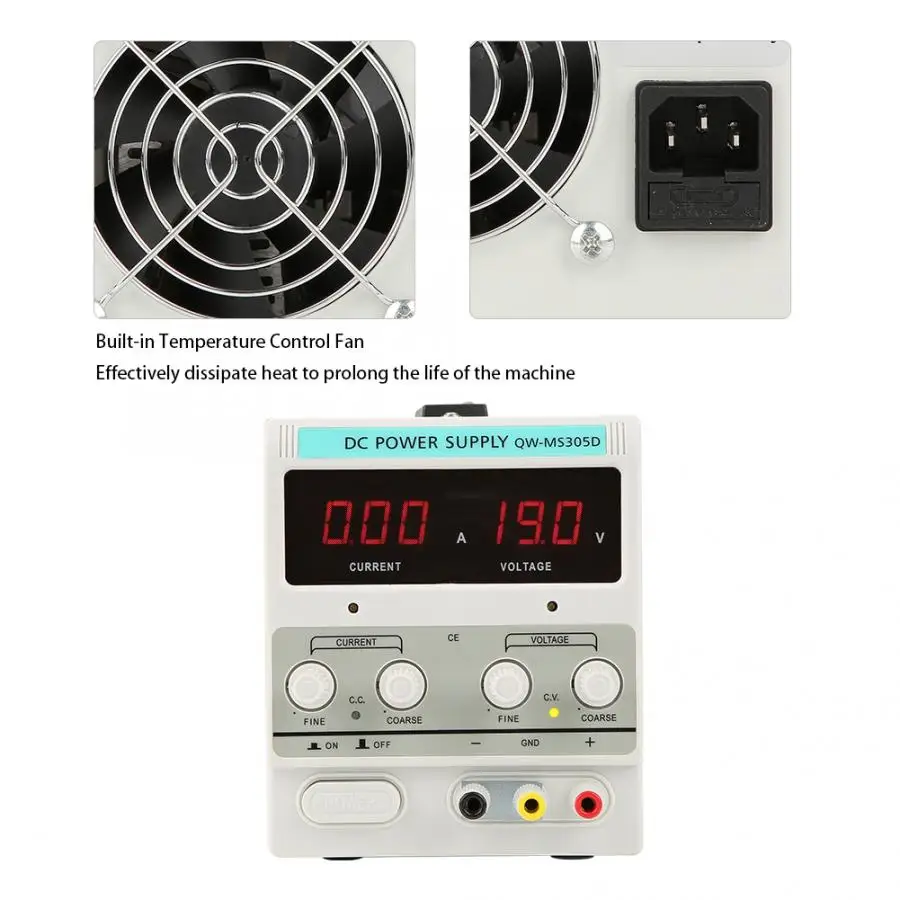 Регулируемый импульсный источник питания 5 А 30 В постоянного тока регулируемый