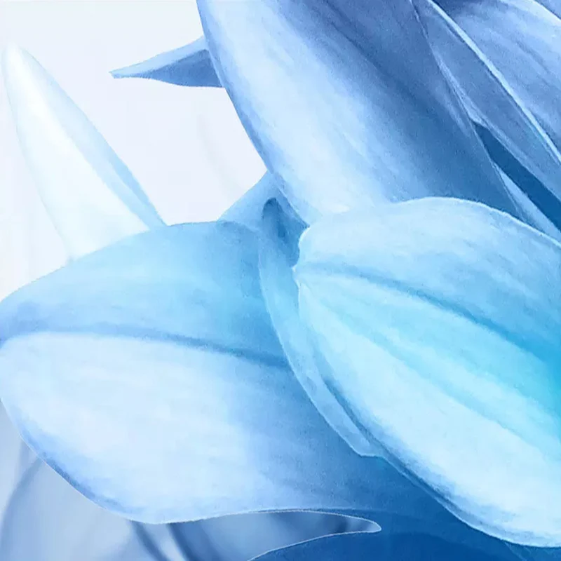 Фотообои на заказ 3D абстрактное искусство синий смог фото настенная живопись