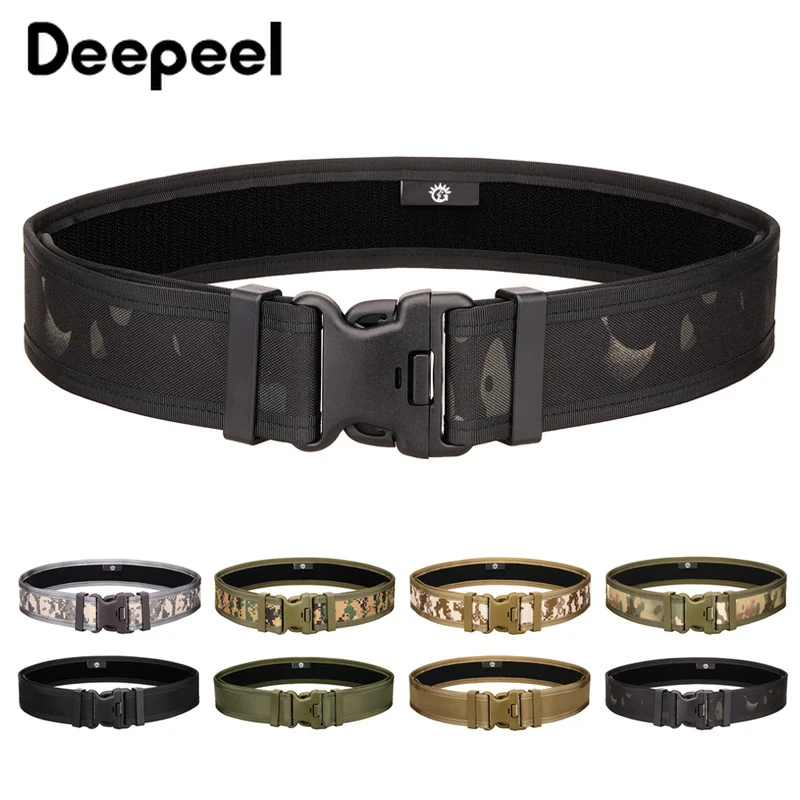Deepeel 1 шт. 5 см * 130 нейлоновый ремень Открытый Тактические пряжки Для мужчин