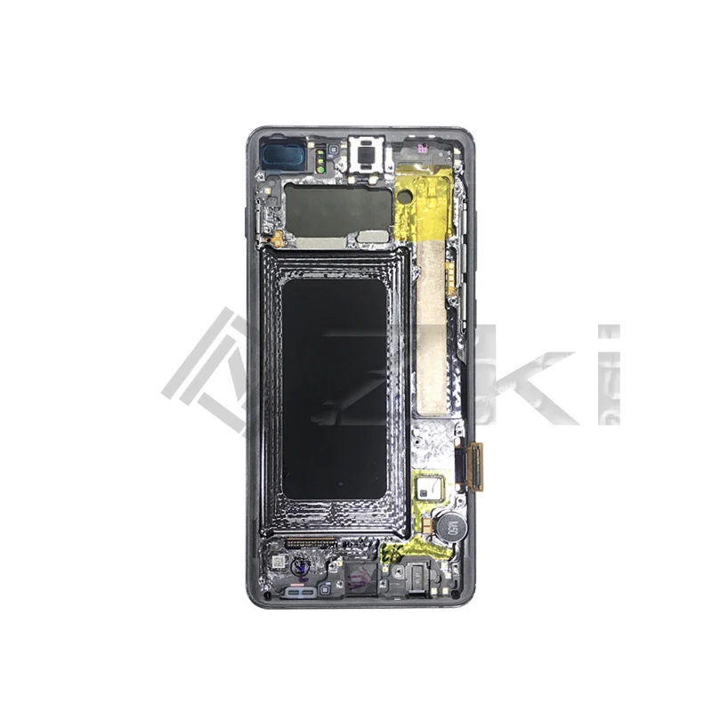 Pantalla LCD de 6,4 pulgadas para SAMSUNG Galaxy S10 PLUS G975F, piezas de repuesto, digitalizador completo con Marco, G9750, G975u, G975fd-3