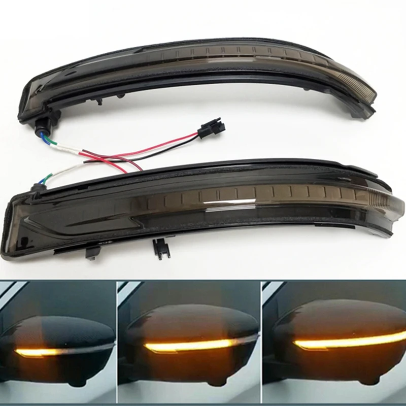 Автомобильный светодиодный светильник с боковым зеркалом и динамическим