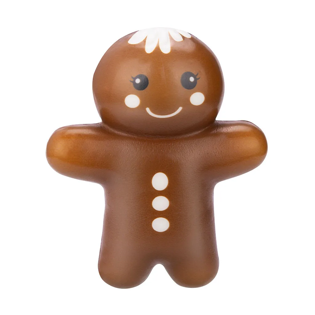 Сжимаемая игрушка Kawaii Рождество Санта медленно растет крем Ароматические