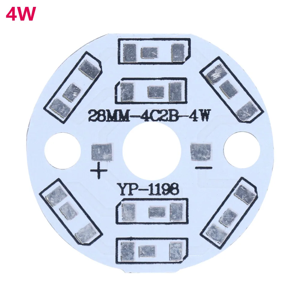 10 шт. SMD5730 12 Вт 9 7 5 4 3 2 светодиодный ная алюминиевая Базовая пластина подложка для