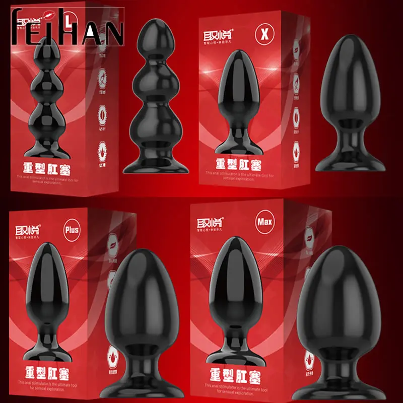 Анальная пробка анальная стимуляция толстая для стимуляции точки G|Анальные
