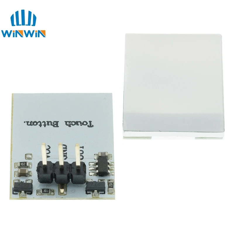 Емкостный сенсорный переключатель чувствительный модуль зеленый синий красный