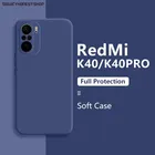 Чехол для Redmi K40 K30 Pro Note 10 9S Pro Note 8 8T 8 Pro 9A 9C, мягкий жидкий силиконовый чехол для Xiaomi Mi 11 Poco X3 Note 10T Lite