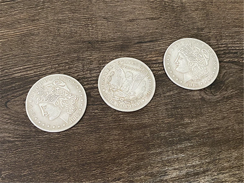 Набор монет STC Magic Монета для фокусов монеты проникают в свет увеличивают