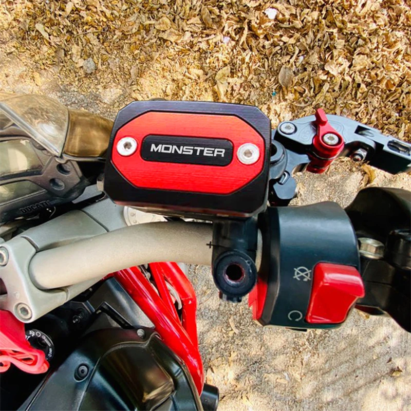 

Передний тормозной цилиндр Сцепления Мотоцикла, Крышка Резервуара жидкости для Ducati Monster 821 Monster821 2016-2022 2021 с логотипом monster