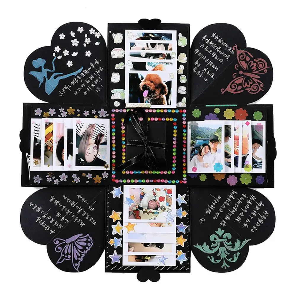 Фотоальбом ручной работы Explosion Box фотоальбом сделай сам подарок на день рождения