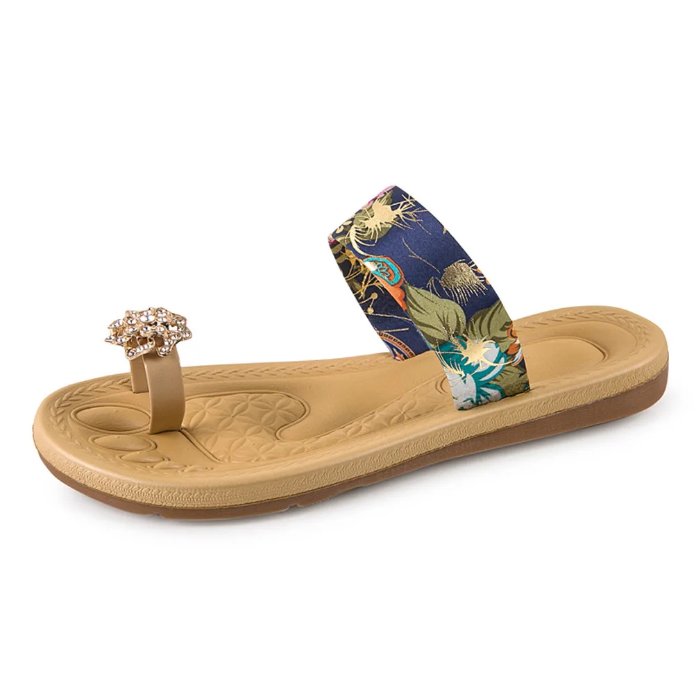

Women Fashion Summer Flat Flip Flops Sandals Loafers Bohemia Shoes claquettes femme chaussure Sandalias Mujer