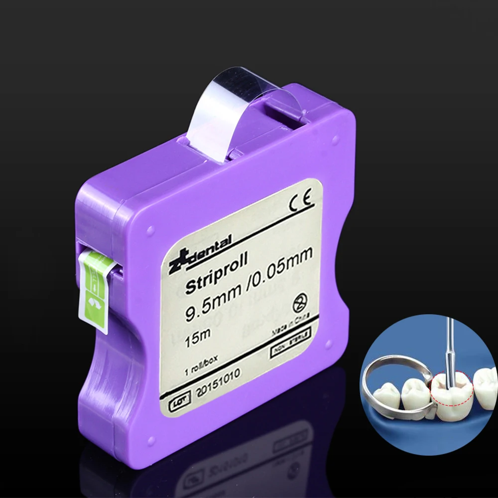 Полоска для полировки зубов 1 рулон светоотверждаемой полимерной ленты