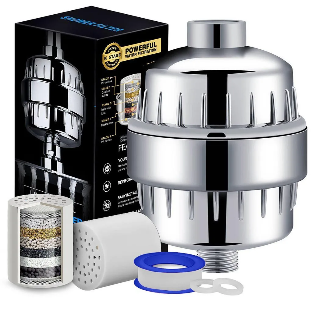 15 трехслойный фильтр из нержавеющей стали насадка для ванной воды очиститель
