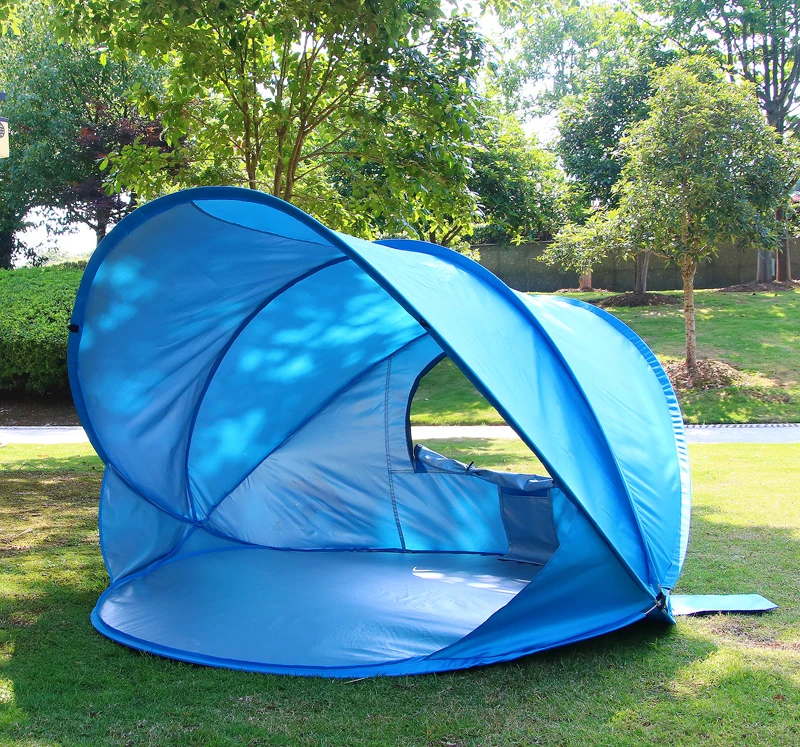 

2-3 Person Use 130*130*105CM Ultralight Pop Up Speed Open Camping Tent Beach Tent Automatic Sun Screen Foldable Fishing Tent