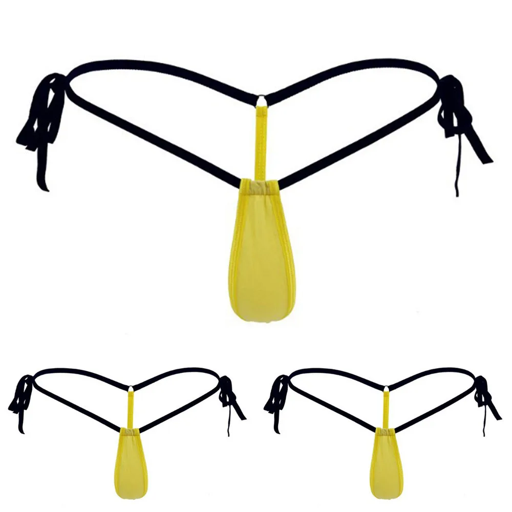 

Peni Sleeve Men Sexy G-String Thong Stretchy Pouch T-back Jockstrap Intimo Uomo Male Free Empty Pair Of Thongs