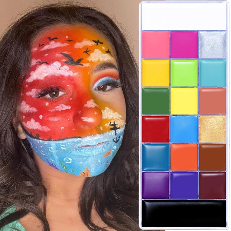 20 видов цветов для взрослых и детей боди арт масла Уход за кожей лица быстро