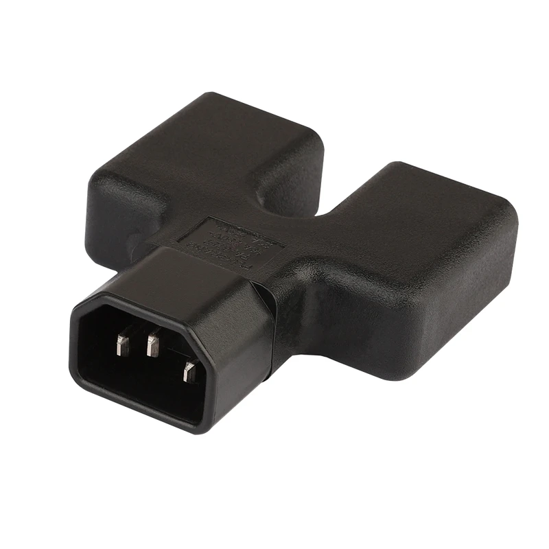 C14-2 * C19 два в одном адаптер питания IEC320 C14 2 IEC 320 | Электроника