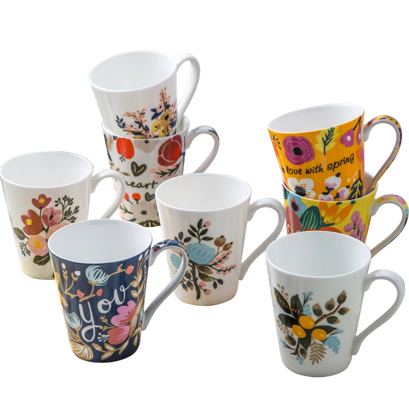 Лаконичная чайная чашка для кофе керамическая кружка с секретным дизайном