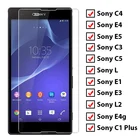 Защитное стекло HD 9H для Sony Xperia L2 L1 L C3 C4 C5, протектор экрана из закаленного стекла для Sony Xperia E5 E4g E4 E3 E1