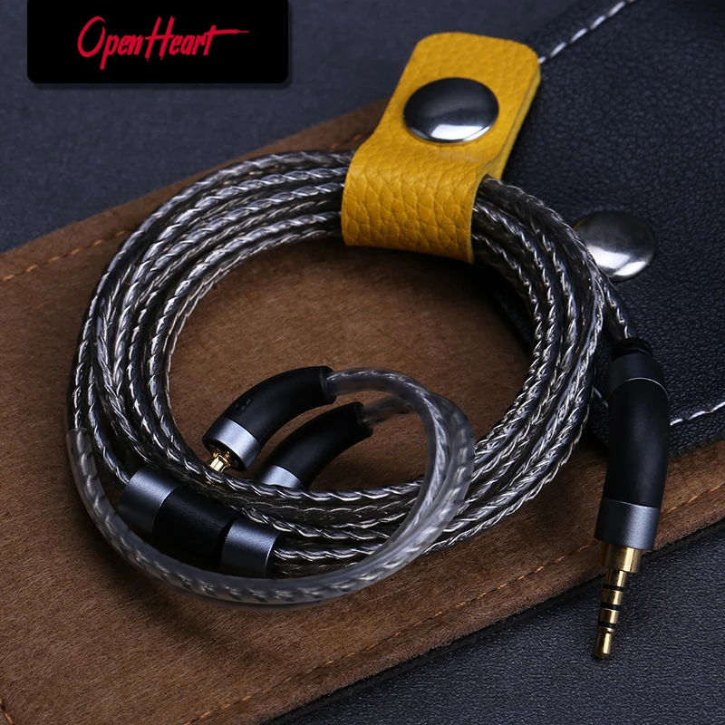 Балансный кабель OPENHEART MMCX 2 5/3 5/4 4 мм для наушников обновленный сменный с