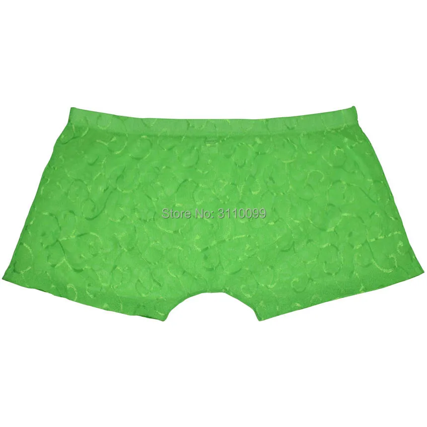 ЖАККАРДОВЫЕ мужские Прозрачные Боксеры свободное дышащее неограниченное нижнее