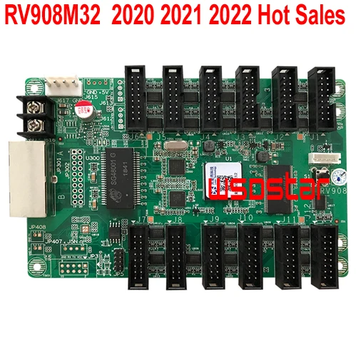 RV908M32 обновленный светодиодный приемник RV908 RV908T RV908M RV908V32 светодиодный дисплей полноцветный контроллер Лидер продаж