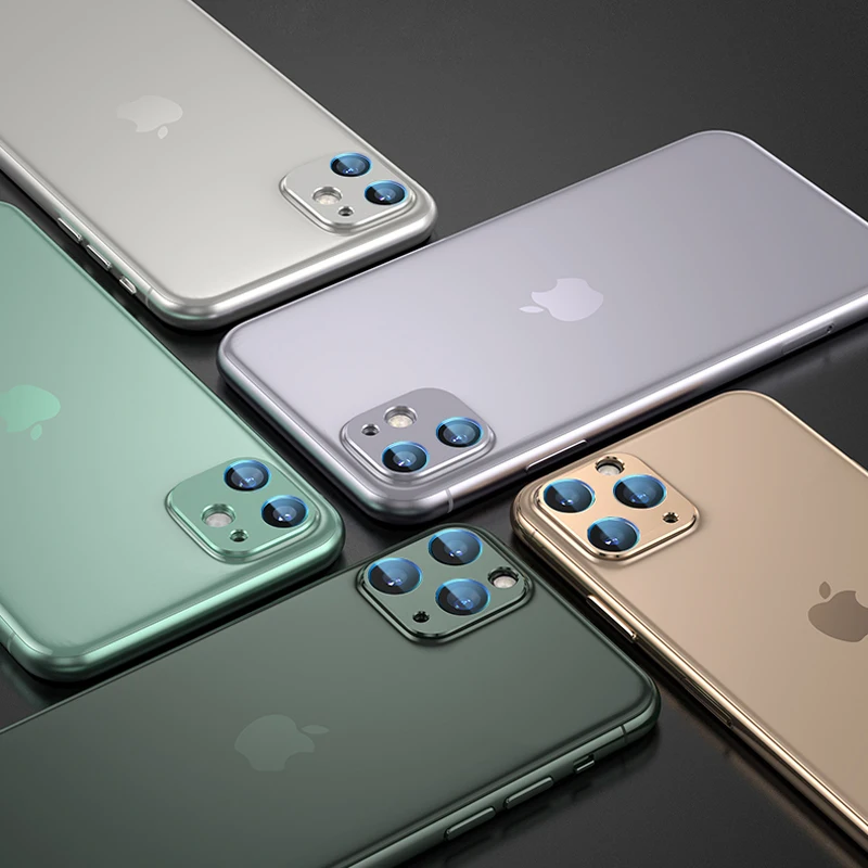 Металлическая задняя защитная пленка из сплава для объектива камеры iPhone 11 Pro Max