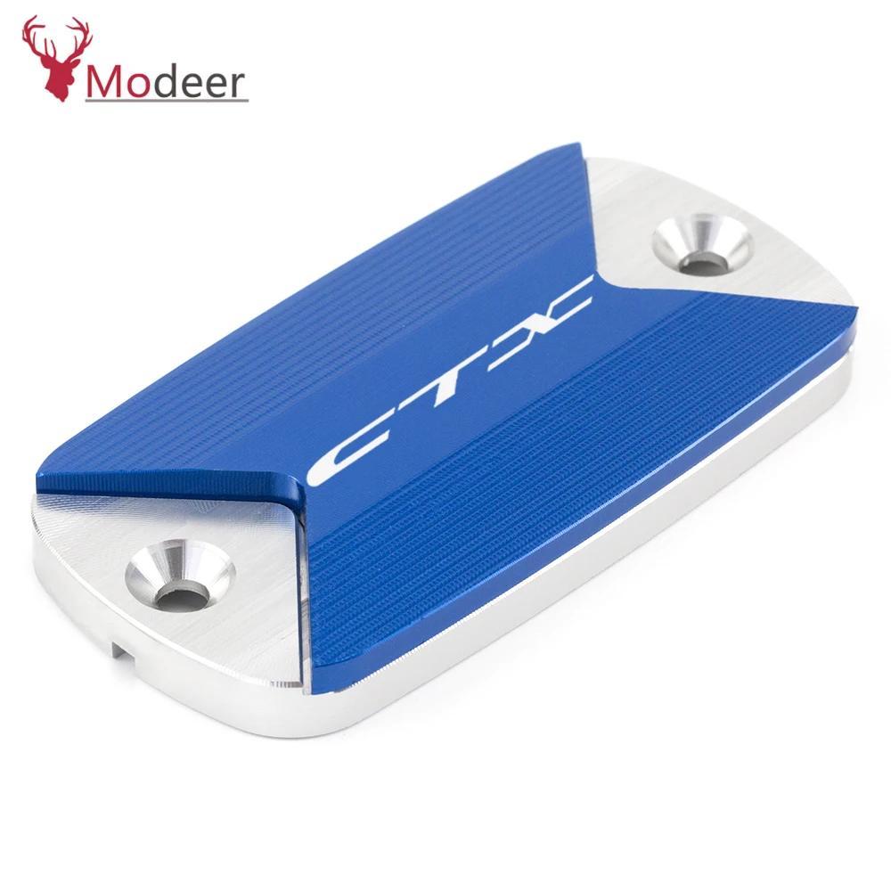 Motorcycle CNC Aluminum Front Brake Oil Fluid Reservoir Cover Cap For Honda CTX 700 700N 1300 CXT700 /N CTX1300 2014 2015 2016 | Автомобили