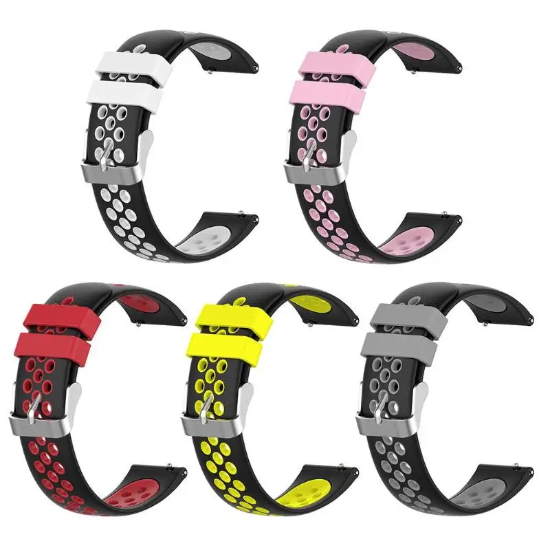 18 мм мягкий силиконовый наручный ремешок на замену для Ticwatch C2 умный часов ремень