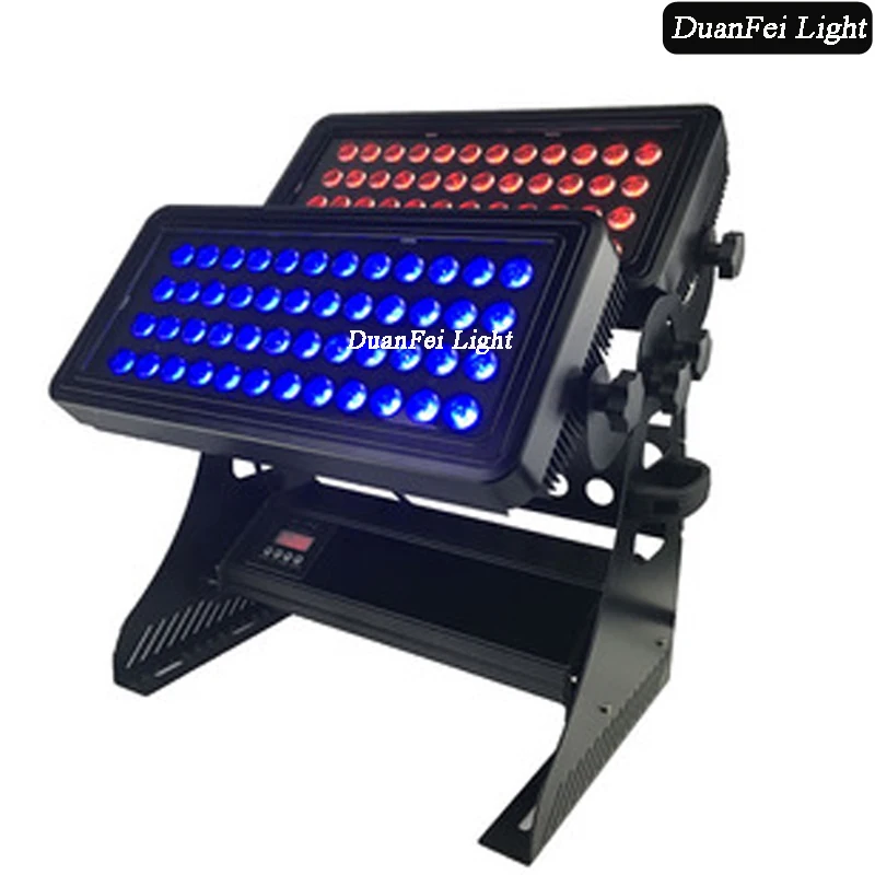 2 партия Светодиодный прожектор высокой мощности rgbw dmx 96x10 Вт 4 в 1|Эффект освещения