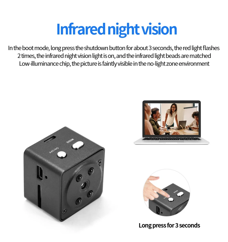 Беспроводная наружная Спортивная камера с датчиком движения IP мини безопасности