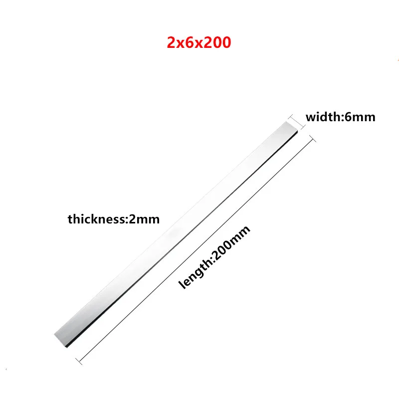 2x6x200 2*8*200 2x10x200 2*12*200 2x14x200 2*16*200 2x18x200 токарный инструмент с ЧПУ 2 мм резак из белой