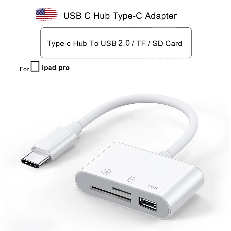 Устройство для чтения карт Micro Sd Ingelon Usb C 3 в 1 USB 0|Картридеры| |