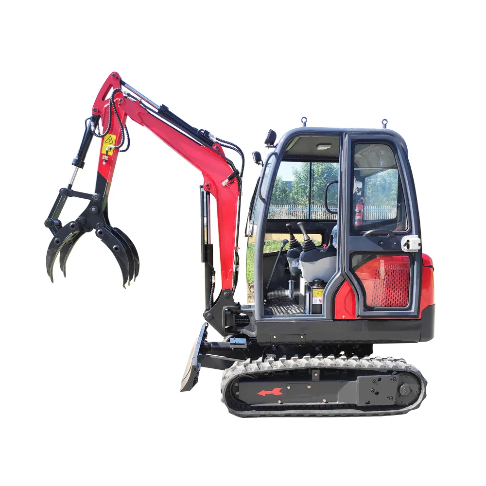 

Mini excavadora con cabina, mquina de excavacin HT20, 2ton, novedad