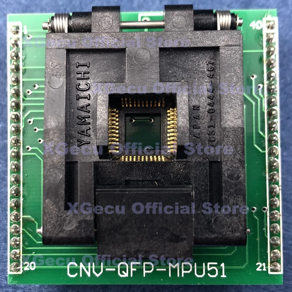 CNV QFP MPU51 адаптер lq44/VQFP44/QFP44/TQFP44 DIP40 поддержка 8051 MCU для TL866A TL866CS TL866II PLUS ZIF 40