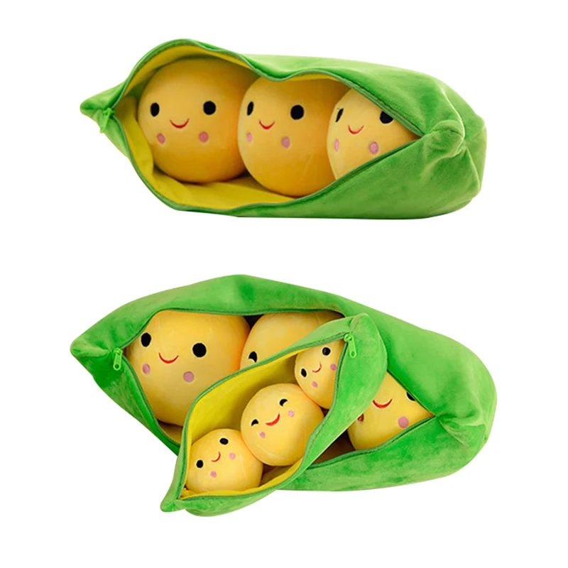 Плюшевый горошек в подушке игрушка плюшевая фруктовая Подушка Мягкий милый