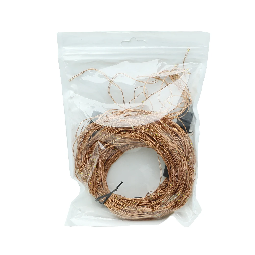 Гирлянда из медной проволоки светодиодная гирлянда теплого белого цвета