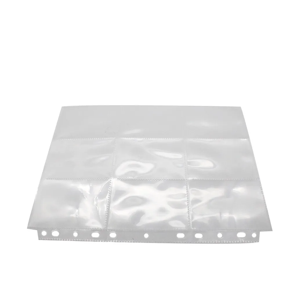 Карманы торговой игровые карты рукава хранение бумажников страницы альбома