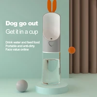 portable pet dog water bottle feeding small big travel puppy cat cute drinking bowl outdoor travel pet fountain feeder supplies
