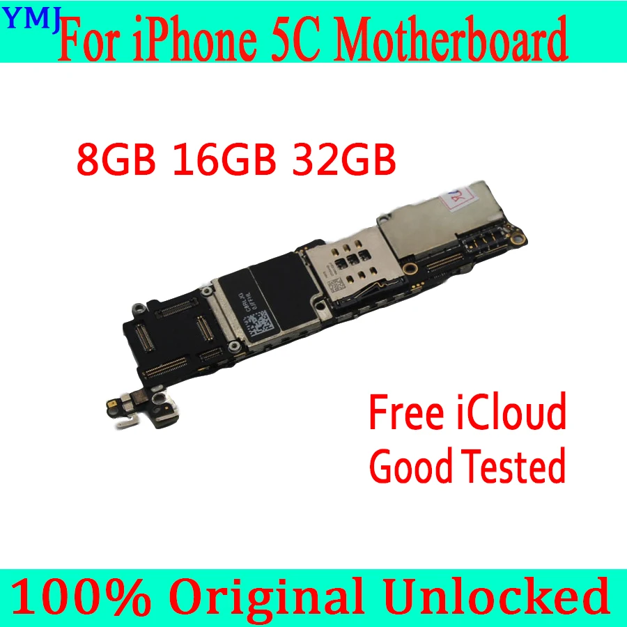 8 ГБ 16 ГБ 32 ГБ оригинальная разблокированная материнская плата для iphone 5C с полным чипом, для iphone 5C материнская плата с Бесплатный iCloud, хорошо протестирована