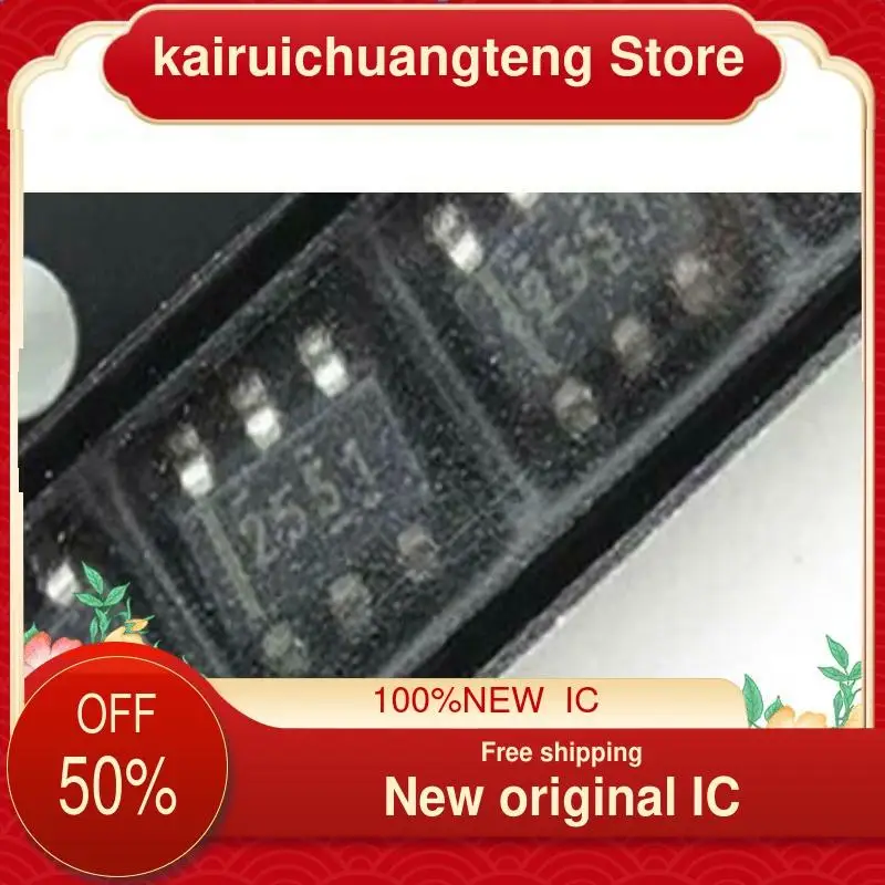 

(1 шт.) TPS2551DBVR 2551 SOT23-6 новый оригинальный IC