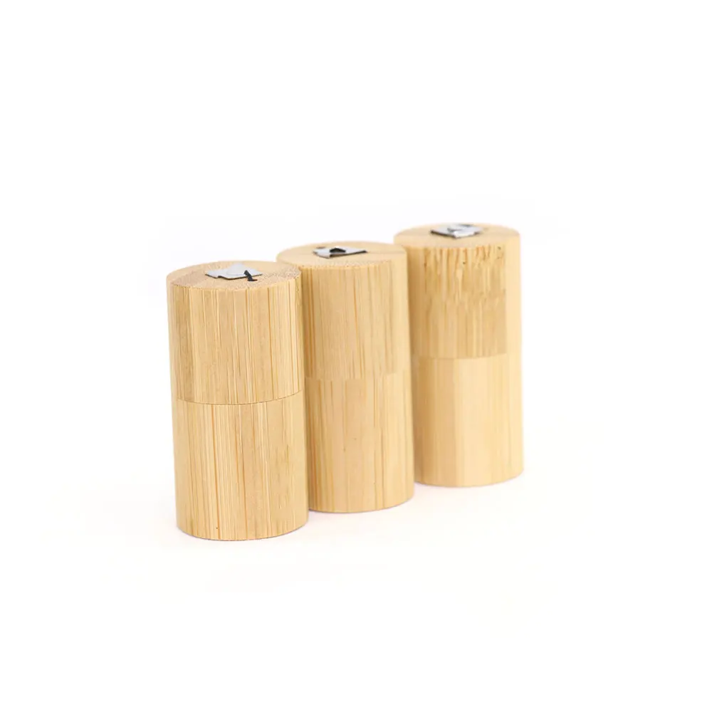 

Dental Floss in Bamboo Tube Container Teeth Whitening Dental Flosser