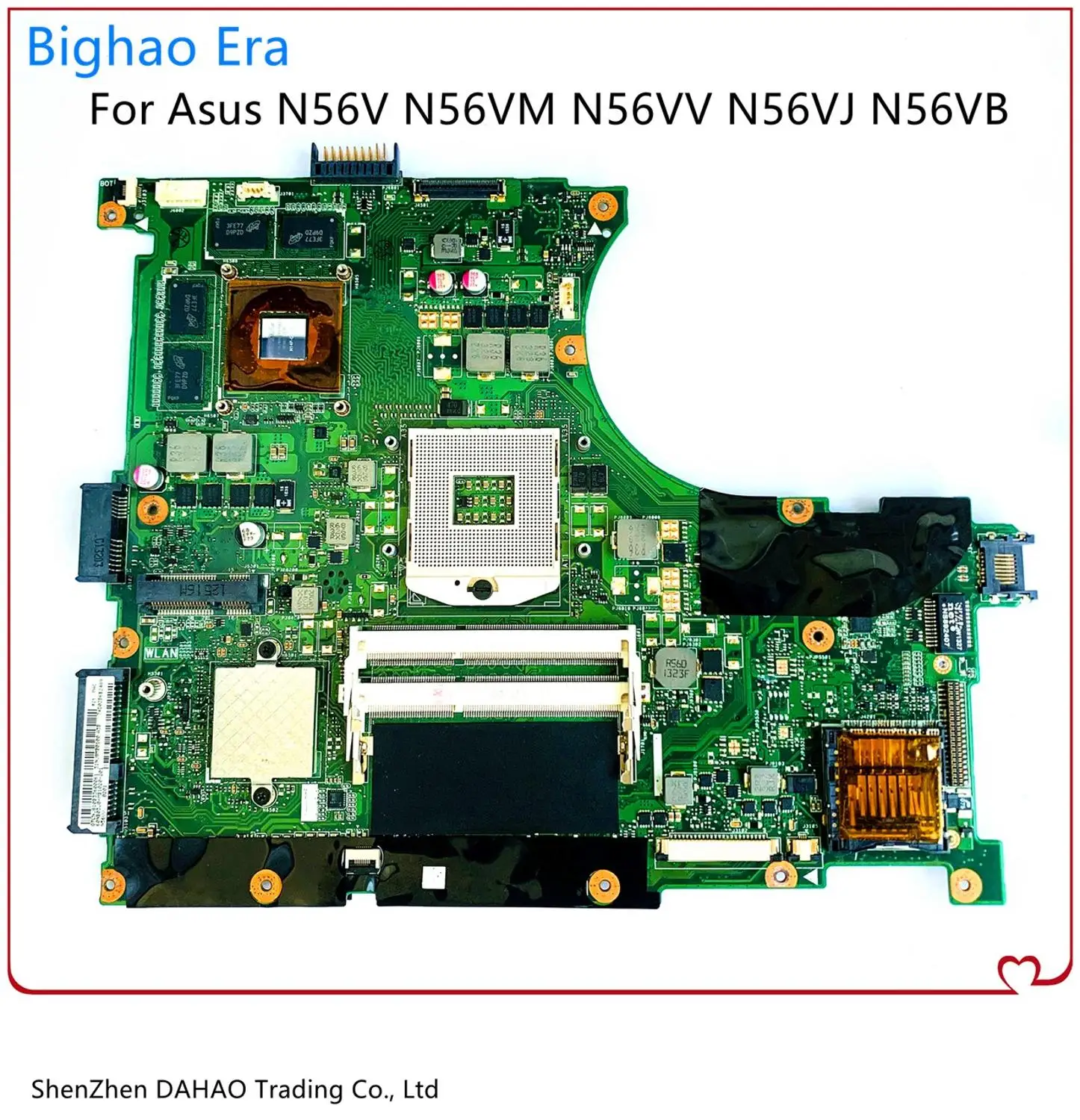

For ASUS N56V N56VM N56VV N56VJ N56VB N56VZ Laptop motherboard With GT630/GT635 2GB-GPU DDR3 100% Fully Tested