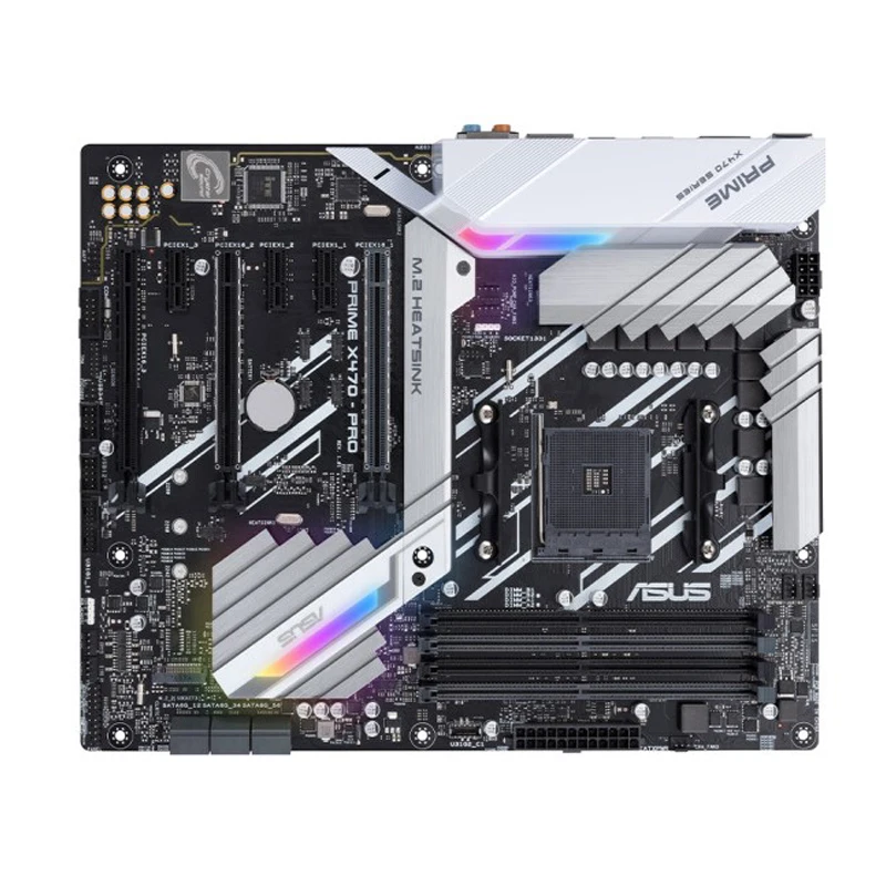 Материнская плата ASUS PRIME X470 PRO гнездо материнской платы AM4 DDR4 USB3.0 USB3.1 SATA3 64 ГБ