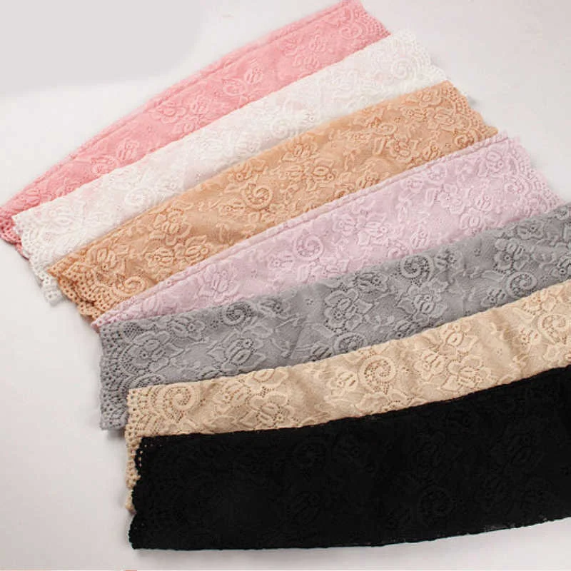 

2021 Summer Sunscreen Lace Arm Sleeve Women Arm Cover Fingerless Driving Gloves Fashion Classic UV Protection Ice Arm Cuffs